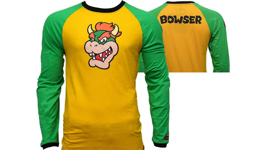Super Mario™ - Bowser™ Raglan T-Shirt - 2XL