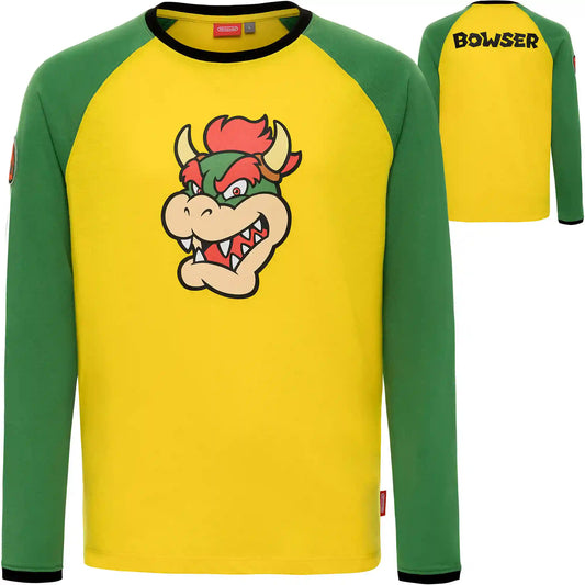 Super Mario™ - Bowser™ Raglan Youth T-Shirt - YXS