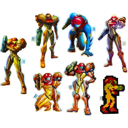 Metroid™ Sticker Set of 8