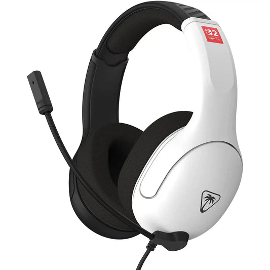 Airlite Fit Wired Headset for Nintendo Switch 2 - White & Black