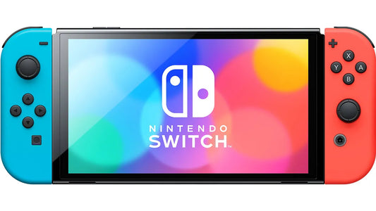 Nintendo Switch™ - OLED Model Neon Blue/Neon Red set - REFURBISHED