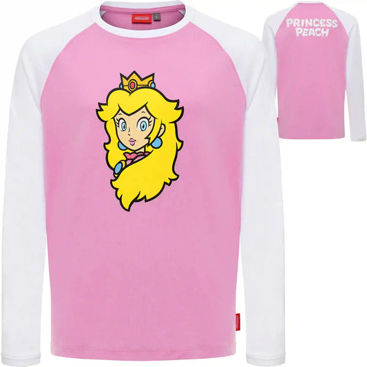 Super Mario™ - Peach™ Raglan Youth T-Shirt - YXS