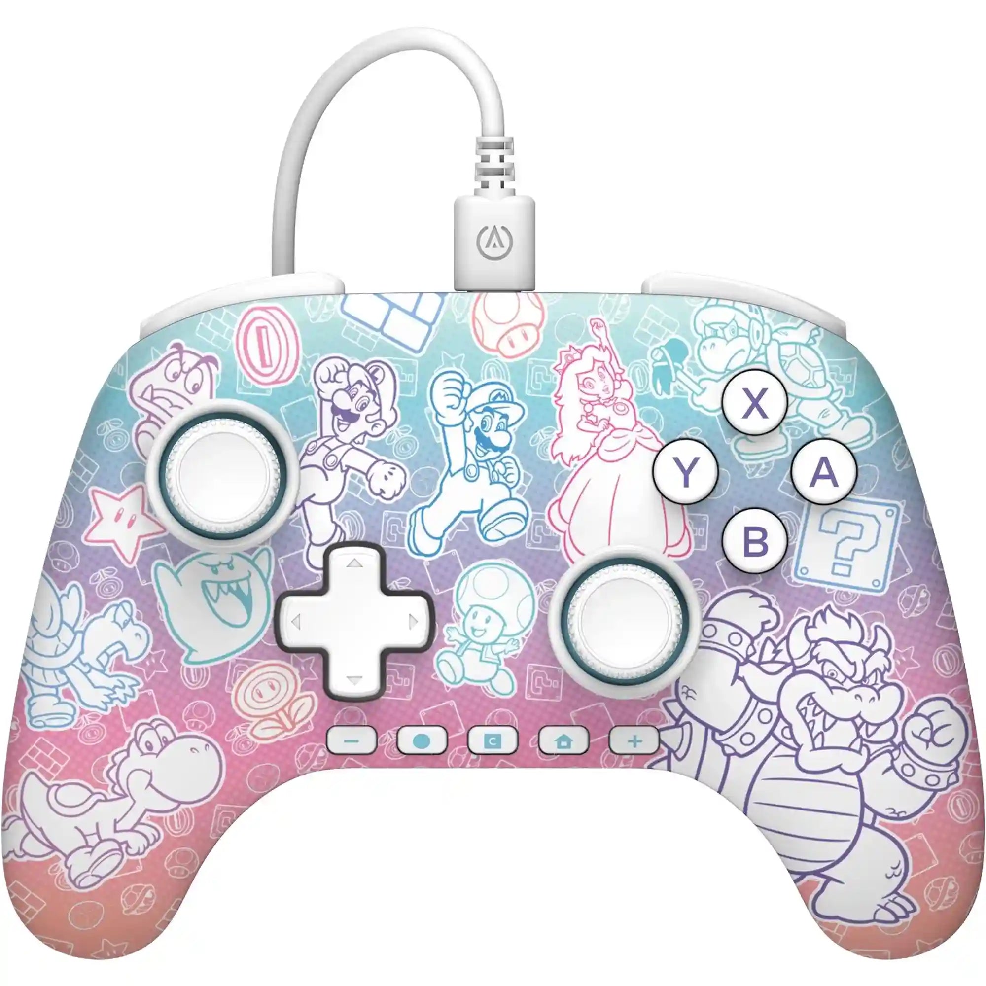 Advantage Wired Controller for Nintendo Switch™ 2 - Mushroom Kingdom