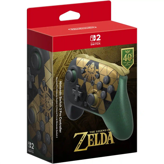 Nintendo Switch™ 2 Pro Controller The Legend of Zelda™ – 40th Anniversary Edition