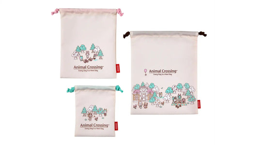 Animal Crossing™ Fall Drawstring Pouch Set
