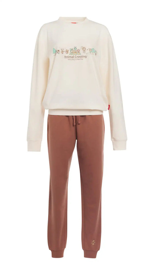 Animal Crossing™ Fall Loungewear Set - Brown - M